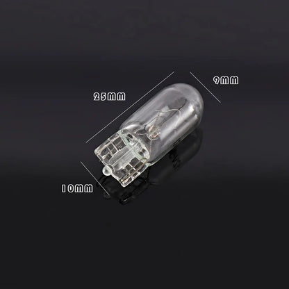 10pcs/set 5W T10 W5W 194 168 Width Lamp License Plate Lights Signal Light Halogen Bulbs