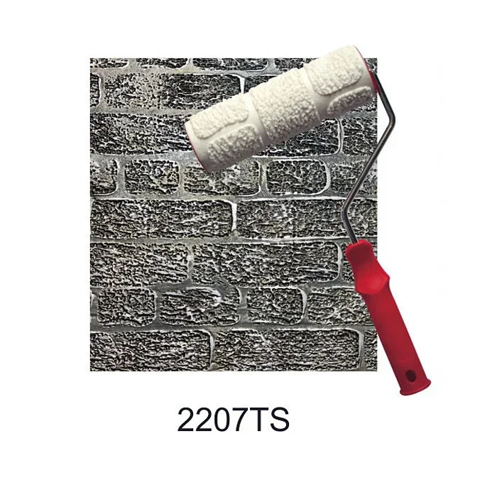 Decorative Paint Roller Patterned Painting Tool for Wall  Rubber Protection Stamp Polyurethane Textured Paint Pottery Wheel 2203