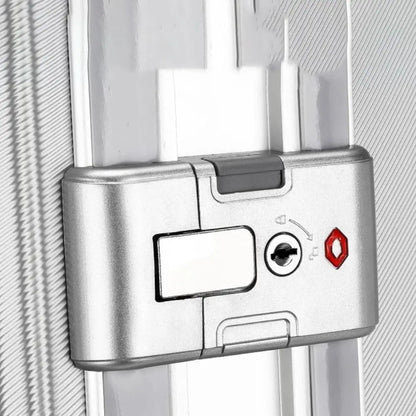 Portable Black Silver Luggage Paasword Lock Repacement Anti Theft Suitcase Lock Buckle Security Tool Lock Catch Security Padlock