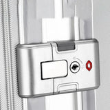 Portable Black Silver Luggage Password Lock Replacement Anti-Theft Suitcase Lock Buckle Security Tool Lock Catch Security Padlock