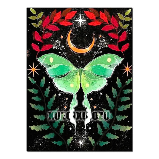 5D Diamond Painting Kits for Adults Full Round Diamond Art Butterfly is Very Suitable for Beginner and Gifts for Wall Home Decor