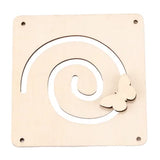 Kindergarten Montessori Wooden Busy Board Castle Gear Crocodile Zippers Geometric Jigsaw Puzzles Montessori Toy Educational Toys