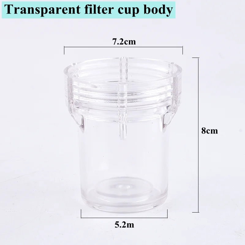 1/2" Rain Water Filter Agricultural Irrigation Garden Watering Filters Aquarium Water Tank Strainer 10~200 Mesh Copper Connector
