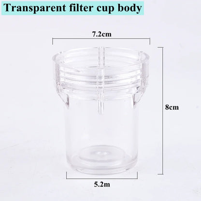 1/2" Rain Water Filter Agricultural Irrigation Garden Watering Filters Aquarium Water Tank Strainer 10~200 Mesh Copper Connector