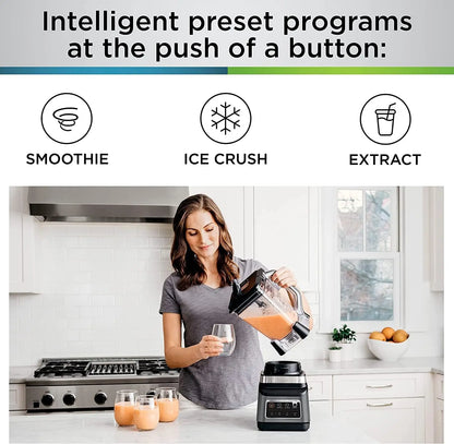 Ninja BN751 Professional Plus DUO Blender, 1400 Peak Watts, 72-oz. Total Crushing Pitcher & (2) 24 oz. To-Go Cups, Black