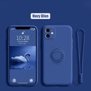 Luxury Liquid Silicone Magnetic Holder Stand Phone Case For XiaoMi 13T 14T 15 Redmi 13C 4G Note 12 13 14 Pro Plus 5G Back Cover