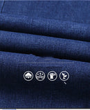 New Men Light Luxury Stretch Slim Fit Pants Comfortable Soft Business Fashion Straight Casual Denim Trousers Male Brand Clothing