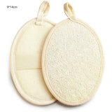 Natural Loofah Bath Scrub Sheet Scrubbing Sheet Bath Towel Body Scrubbing Exfoliation Soft Loofah Bath Brush Bathroom Supplies