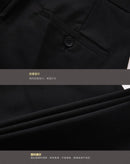 Traje de novio para boda 2025, corte entallado, 2 piezas (chaqueta y pantalón), transpirable (corbata incluida), ideal para padrinos de boda, fiestas y bailes de graduación.