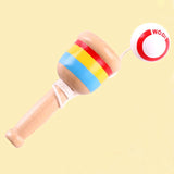 Wooden cup skills, throwing and catching ball, traditional game for children, hand eye coordination, educational game, exercise the brain 