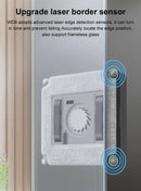 ABIR WD8 Robot Window  cleaner, Dual Water Spray,Smart Memory,High Vacuum Suction, Laser Sensor, Home Wall Glass Cleaning Robot