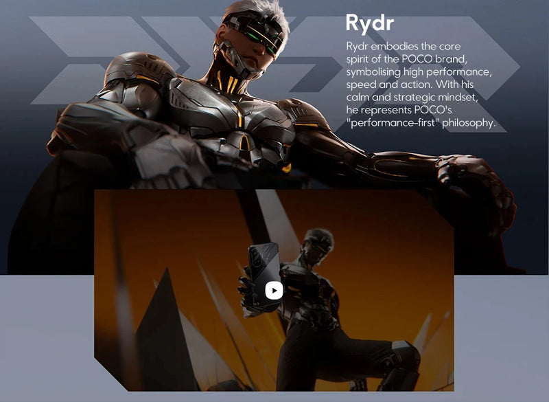 POCO F7 5G 12GB 256GB/512GB NFC EU Version without Charger Smart Cellphone Snapdragon 8S Gen 4 6500mAh Battery