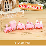 Christmas Train Decorations for Home, Merry Christmas Ornament, Noel Gifts, Happy New Year, 2025, 2024 