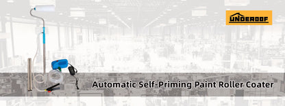 UNDEROOF-Automatic Paint Roller Coater, Self-Priming, Emulsion Self Brushing Tool, Telescopic Brush, Extended Printing