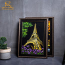 2 Sheets Scratch Paper Art Kit DIY Craft World Landmarks Animals City Scene Stylus Drawing Toy Adult Stress Relief Creative Gift