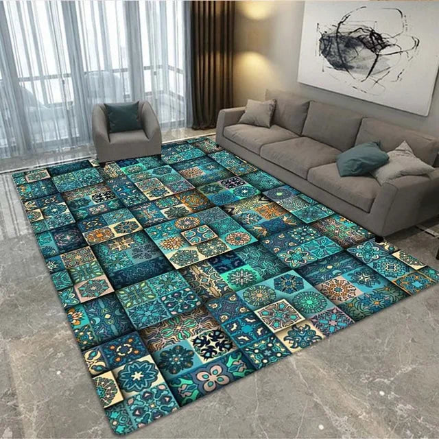 3D Printed Large Area Rug, Bedroom Decor, Room Decoration, Kids Room, Birthday Gift, Home Fashion 