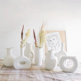 Ceramic Fired Vases, Hydroponic Dried Flower Utensils, Ornaments, Home Living Room Tables, Decorative Vases, Shaped Ceramic Vases