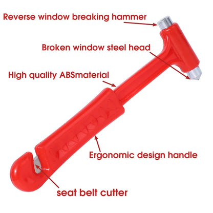 Car Buses Trucks Window Breaking Hammer Emergency Escape Safety Hammer Glass Breaker Seat Belt Cutter Tools