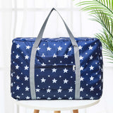 Foldable Travel Duffel Bag Portable Weekender Overnight Carry on Bag for Waterproof Luggage Organizer Floral Print Travel Tote