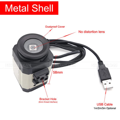 NEOCoolcam HD 4K Autofocus USB Webcam 3264 x 2448 MJPEG UVC 8MP IMX179 Video Live PC Camera for Meeting Document Scanning