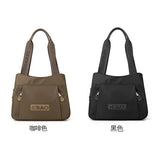 New Women's Bag Luxury Designer Oxford Cloth Handbag Women Shoulder Bag High Quality Fashion Solid Color Female Bags