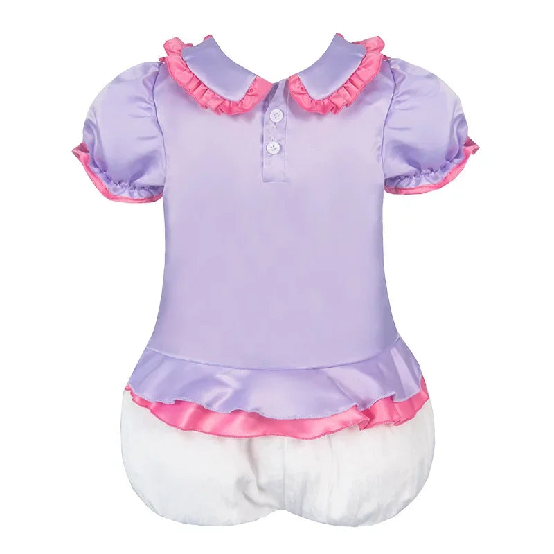 Anime Donald Duck Daisy Cosplay Costumes Boys Girls Prom Wear Kids Birthday Carnival Party Dress Up Stage Prop Cute Kids Clothes