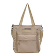 Student Makeup Tote Bag Korean Version Color Blocked Crossbody Bag Women's Fashionable Nylon Single Shoulder Handbag