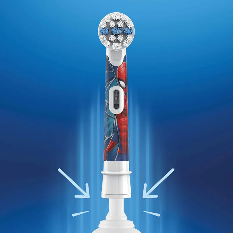 Cabezales de repuesto para cepillo de dientes Oral B Kid, EB10 de cerdas suaves para cepillo de dientes eléctrico Oral B Kid.
