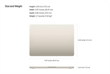 2022 MacBook Air M2 13Inch 8-core CPU 10-core GPU 256G/512G/1TB SSD 16G/24G/36G RAM.