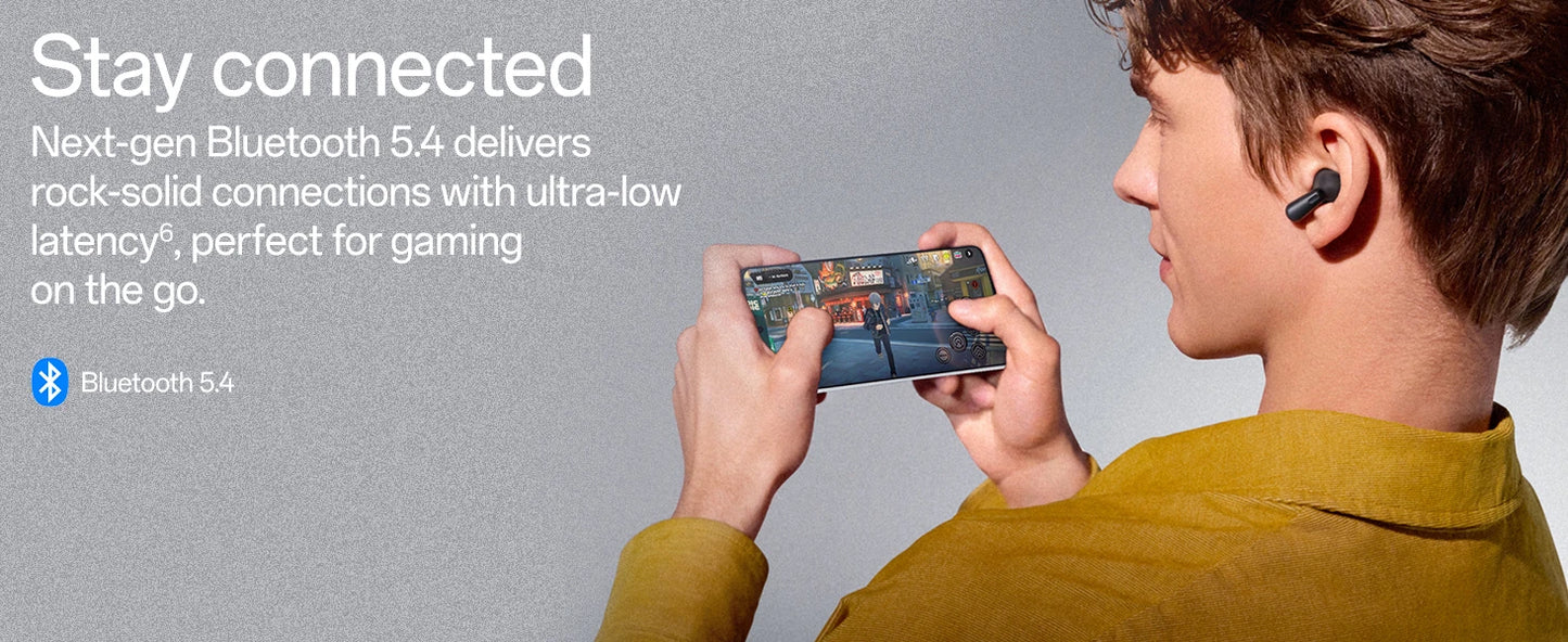 Global Version OnePlus Nord Buds 3 E514A, Earbuds Bluetooth IP55 Earphone, Dual Connection Bluetooth 5.4 TÜV Rheinland Sealed