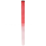New Stripe Printed Clip-in Hair Extensions Synthetic Straight Hair Highlights Colorful 18 Inch Wig Hairpieces for Girls
