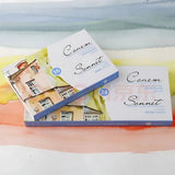 Russian White Nights 16/24 Color Solid Watercolour Paint Set  Watercolor Brush for Beginners Student Drawing Art Supplies