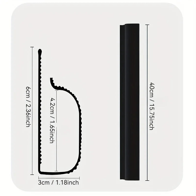 Under-Desk Cable Organizer 40cm Self-Adhesive Cable Management Cables Raceway For Home and Office