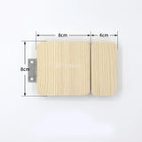 Busy Board Accessories Montessori Wooden Toy Key Lock Switch Slides Paillette Educational Toy Early Education Training Toy Gifts