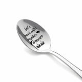 New Cute Bear Spoon Fork Ceramic Dessert Milk Fruit Salad Spoons Cartoon Flatware Kid Cutlery Tableware School Picnic Dinnerware