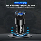 Olaf USB Type-C Car Phone Adapter Fast Charging, Quick Charge 3.0, 68W, PD, iPhone 13, 12, Xiaomi, Huawei, Samsung S21