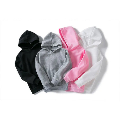Kids Spring and Autumn Hoodie Men's and Women's Sports Set Casual Jogging Sports Top+Pants 2-12 Year Old Printed Card Letter