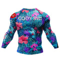 Custom Hot Sale Cody Lundin Wrestling BJJ Jiu Jitsu Rash Guard For Men 3D Sublimation Tattoo Tight Long Sleeve kickBoxing Jersey