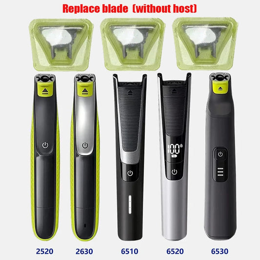 Cuchillas de repuesto para recortadora de vello, 1 a 10 unidades, para afeitadora de barba y nariz, modelos 2520, 2530, 2630, 6510, 6520, 2523 y 6531