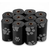 120 Rolls Dog Poop Bags Outdoor Cleaning Poop Bag Outdoor Clean Pet Supplies for Dog 15 Bags/Roll Refill Garbage Bag Pet Supplies