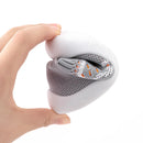 Zapatos de bebé antideslizantes, transpirables, con suela de goma, para cuna de bebé, para niñas y niños, de malla, con suela suave.