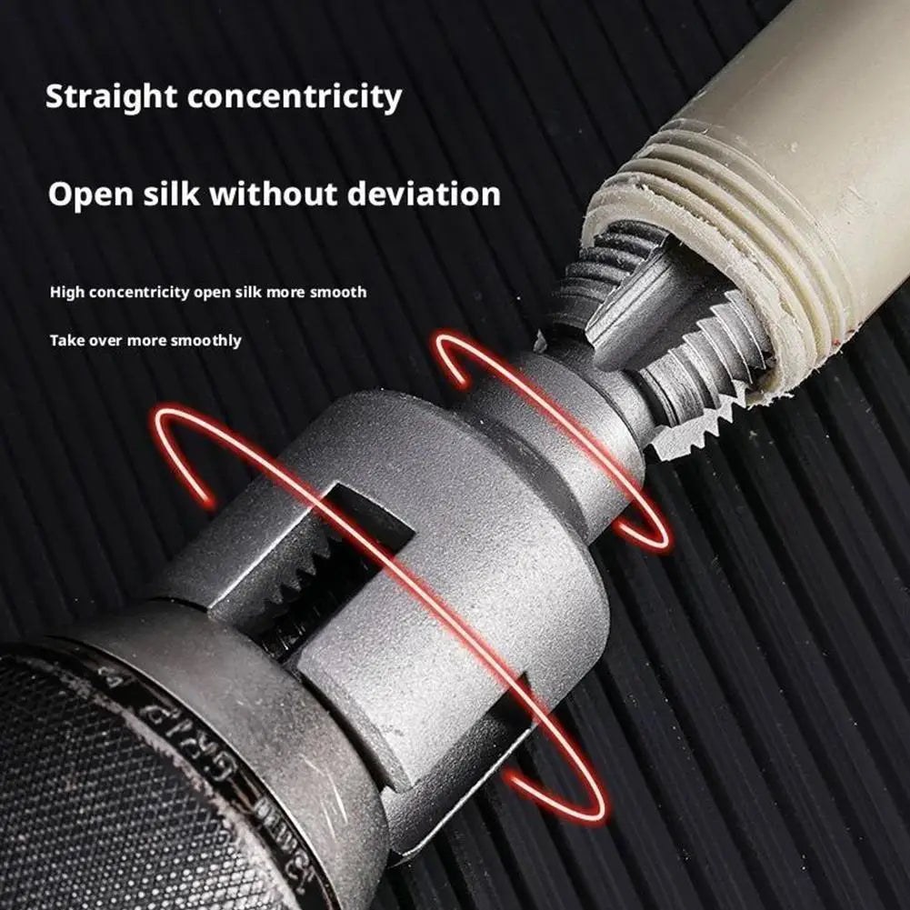 DN15 DN20 Pipe Threading Tool Hex Shank Die Internal External Threads 1/2&3/4 Water Pipes PPR PVC MPP Manganese Steel Detachable