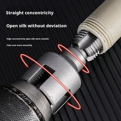 DN15 DN20 Pipe Threading Tool Hex Shank Die Internal External Threads 1/2&3/4 Water Pipes PPR PVC MPP Manganese Steel Detachable
