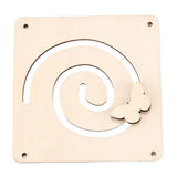 Kindergarten Montessori Wooden Busy Board Castle Gear Crocodile Zippers Geometric Jigsaw Puzzles Montessori Toy Educational Toys