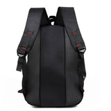 Large-capacity Student School Bag Casual Solid Color Backpack Material Oxford Men New Backpack Multi-functional  Simple Bag