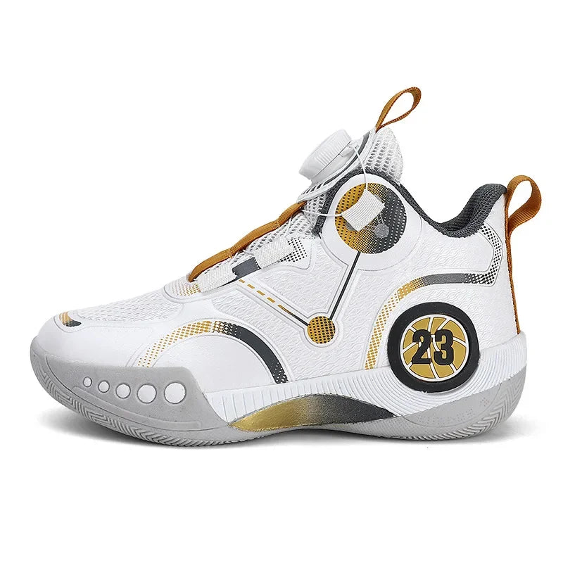 High Designer Basketball Shoes For Men Trend 2024 High Top Sneakers Brand Platform Non-slip Basketball Tennis Men Gym Shoes