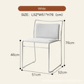 Realife Middle Ancient Style Dining Chair Nordic Design Home Study Chair Coffee Shop Soft Bag Backrest Chair Metal Frame 2025