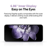 Global Version Xiaomi MIX Flip 67WHyperCharger 12GB 512GB Leica  6.86" 120Hz Display Snapdragon 8 Gen 3 Smartphone 50MP Camera