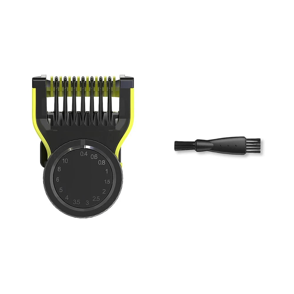 Peine guía de protección ajustable Brangdy para afeitadora eléctrica One Blade QP2520 QP2630 QP2724 QP2834, kit de repuesto de 14 pulgadas de longitud