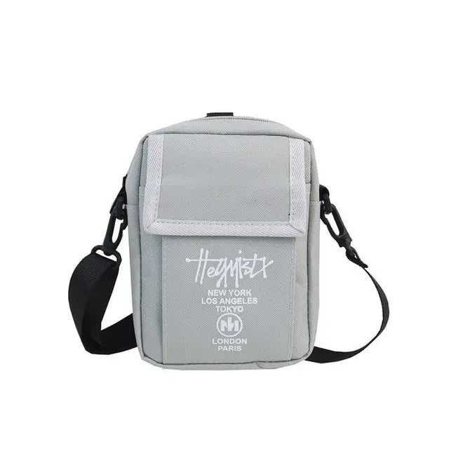 STUY Street Hip Hop Shoulder Slung Cell Phone For Teenagers Japanese Classic Small Magazine Bag 